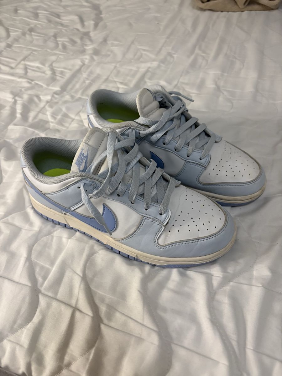 Nike Scarpe da uomo: Nike Dunk Low- Weiss/Hellblau/ Blau - Grösse 40,5 – Usato da Wallisellen venduto da ac.wa 2