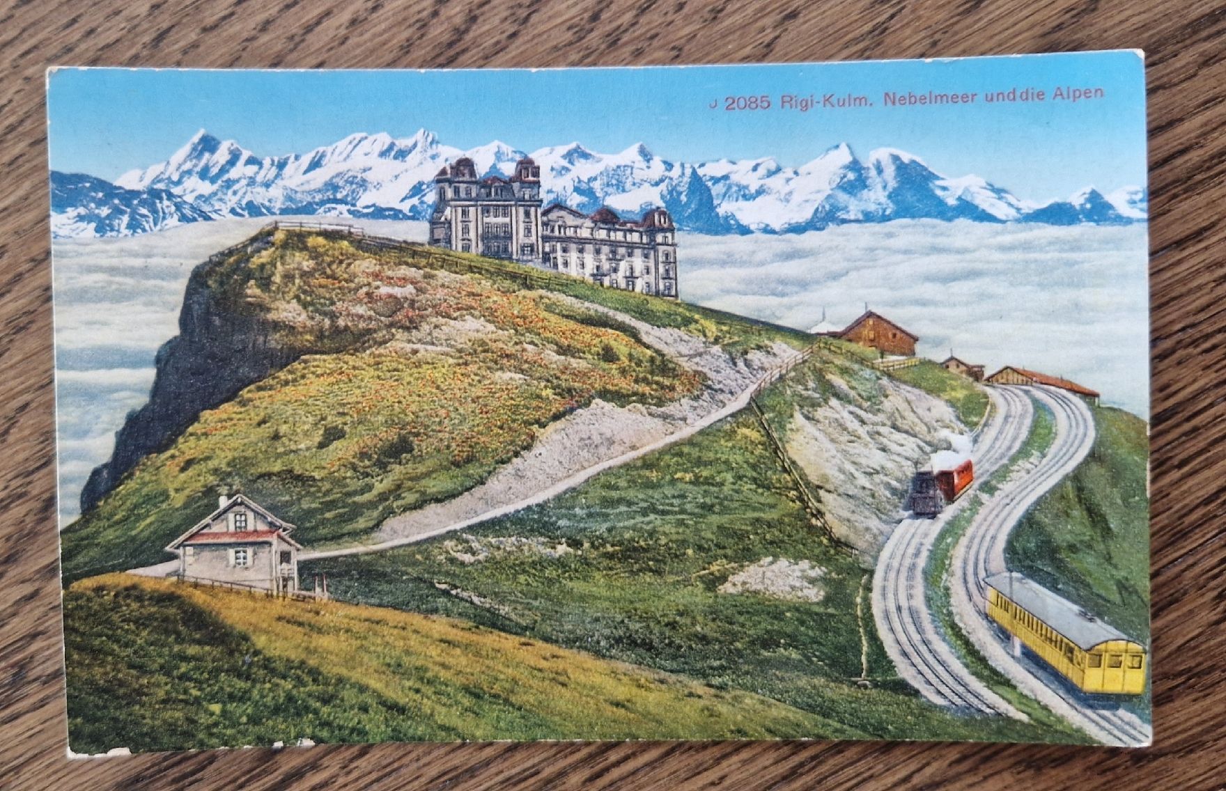 Cartoline postali: Rigi-Kulm, Sonderstempel, 1937 – Usato da Ebikon venduto da Donar50