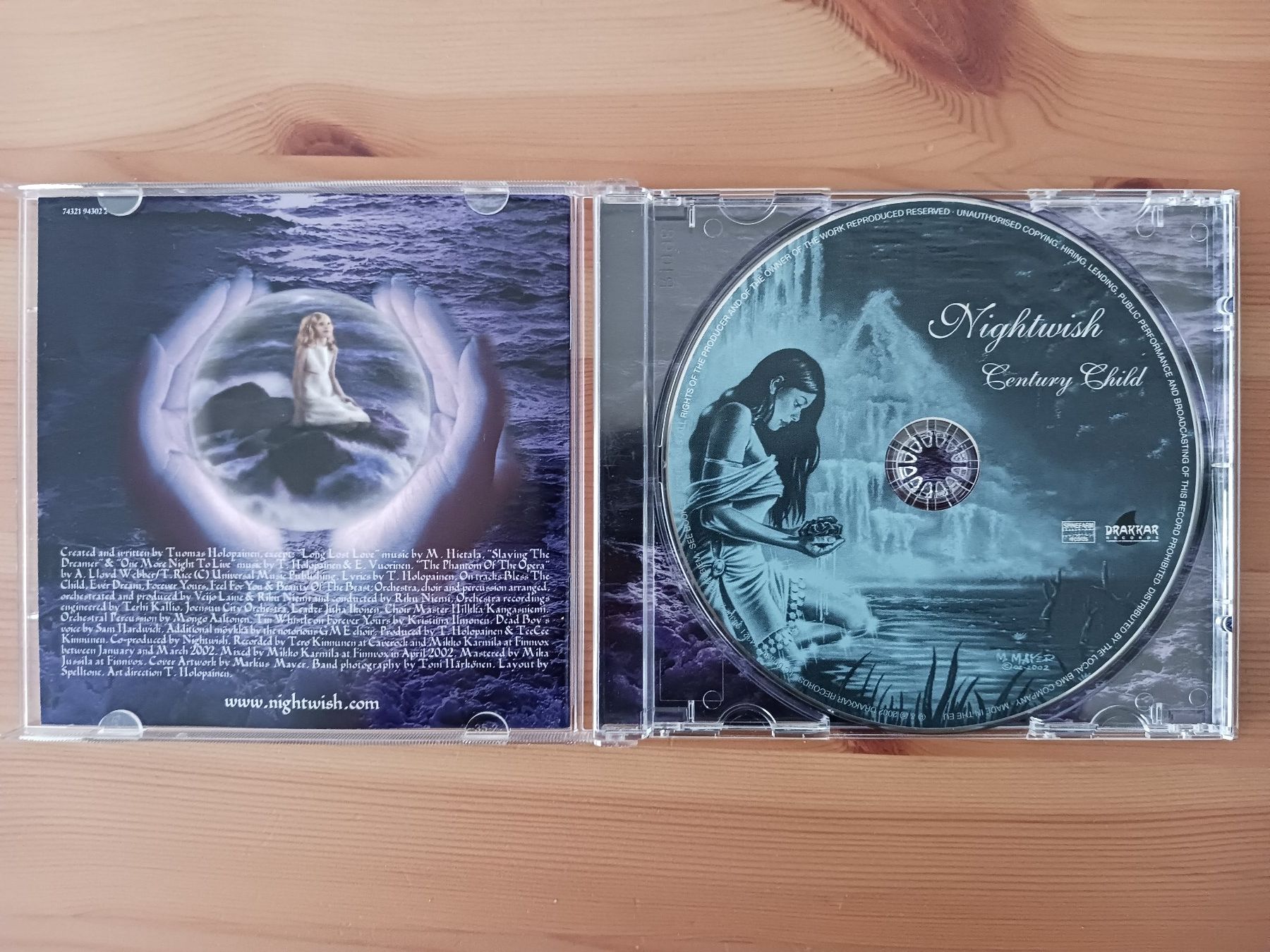 CDs: Nightwish - Century Child, CD 2002 – Gebraucht aus St. Gallen von KCC 2