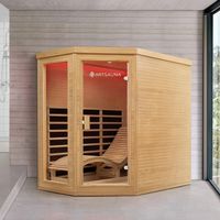 30601- Infrarotkabine FLORENZ Triplex-Heizsystem Sauna