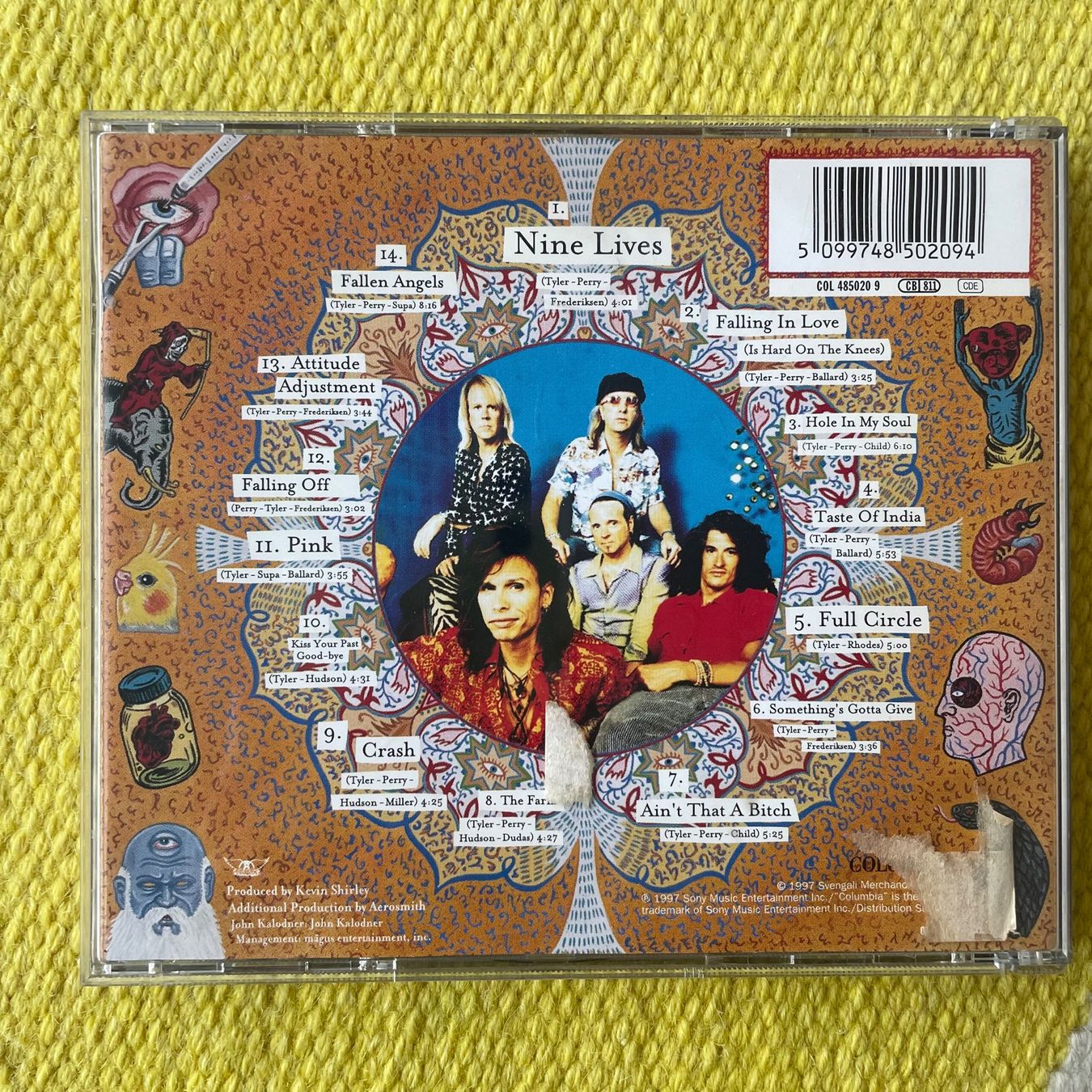 CD: AEROSMITH-NINE LIVES – Usato da Rorschacherberg venduto da CD-Roli 1