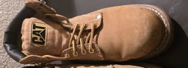 Caterpillar Boots brown leather used condition