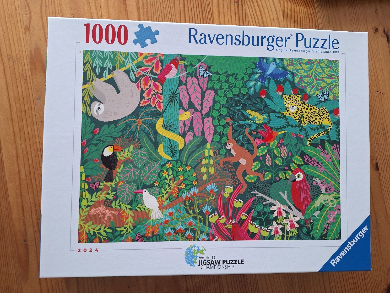 Ravensburger Puzzles: Puzzle Dschungel 1000 Teile – Gebraucht aus Aesch BL von ChezToKa
