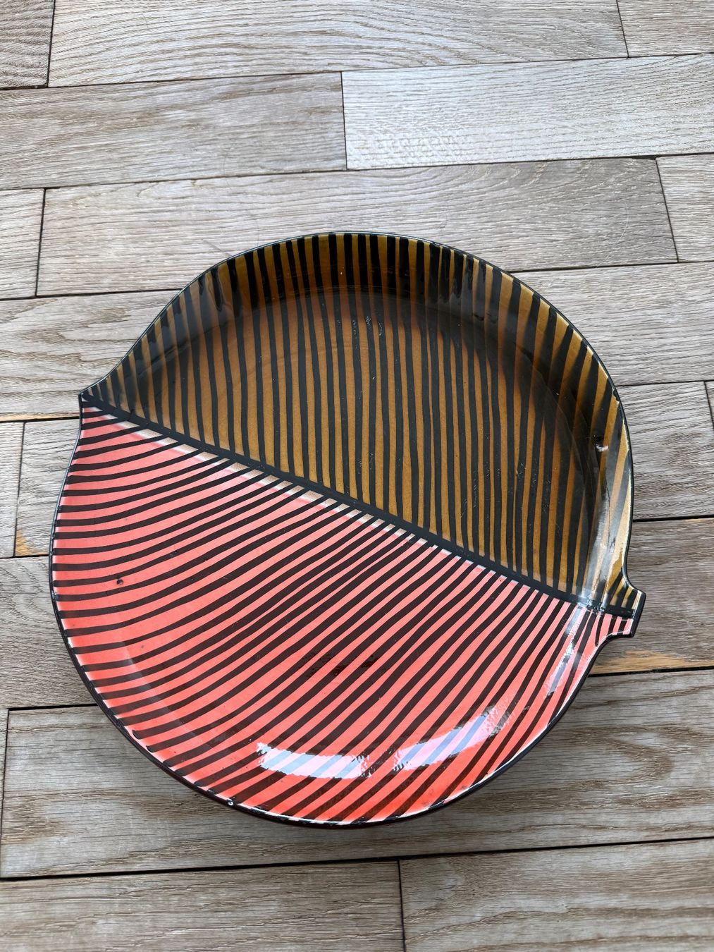Bitossi Piatti di portata: Bitossi Blattschale, Italien Midcentury – Usato da Luzern venduto da Mamutpe