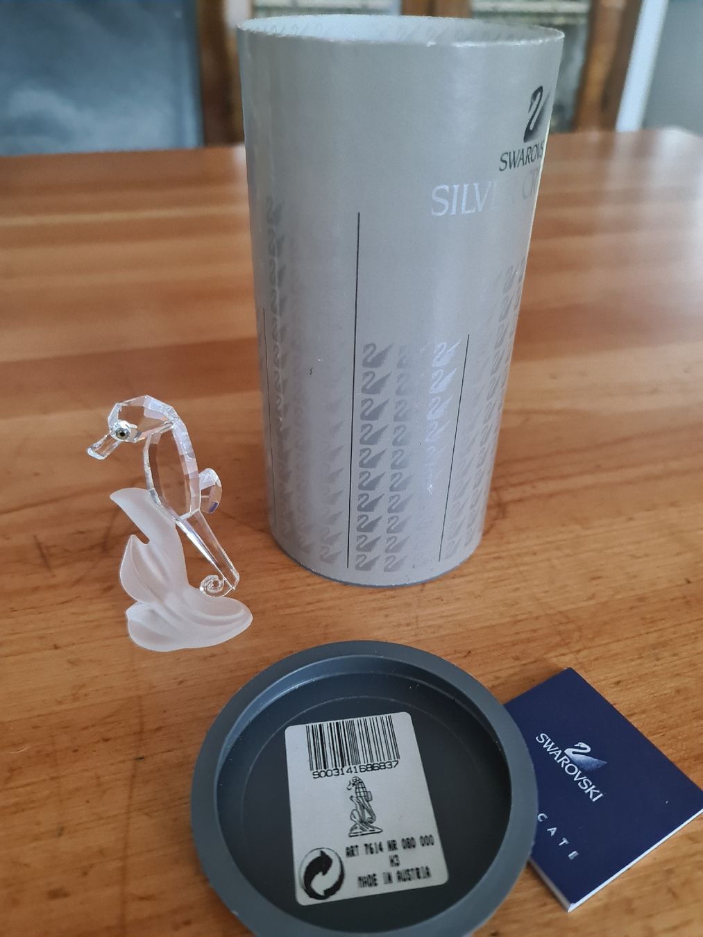 Swarovski Figurines: Swarovski Figur Seepferdchen OVP  – D'occasion à henau par Rockj 2