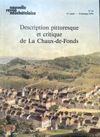 Description pittoresque de La Chaux-de-Fonds 1852