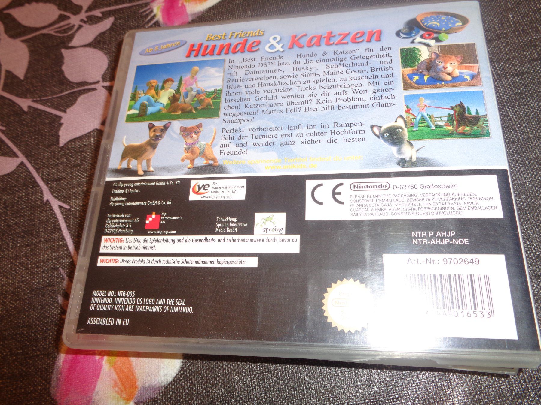 Giochi: Best Friends - Hunde & Katzen DS – Usato da Olten venduto da Disc-Ausverkauf 2