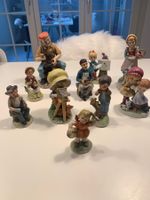 Antik Porzellan Figuren Handbemalt