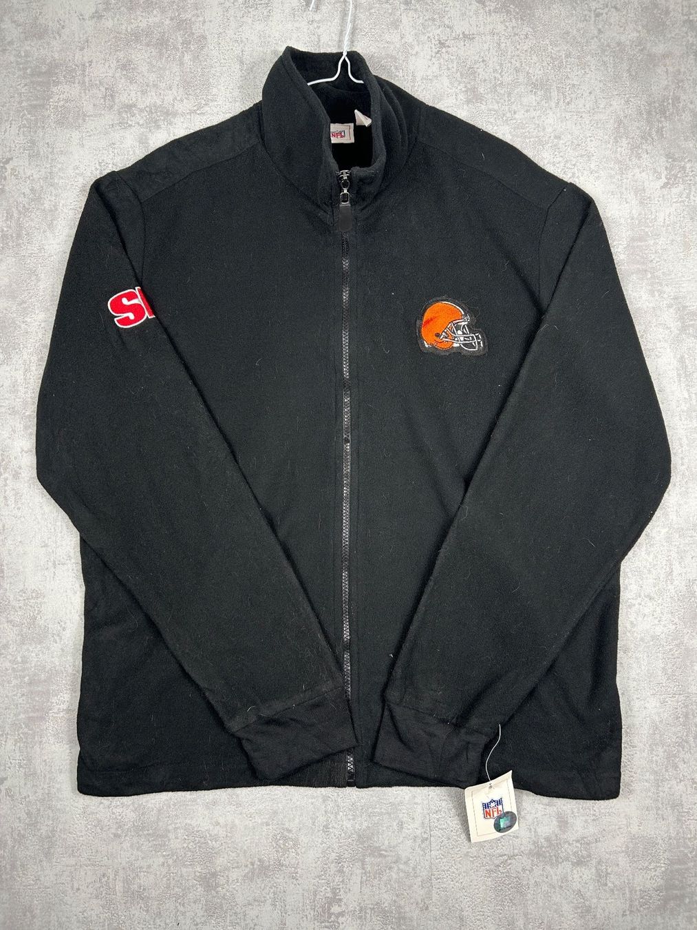 NFL Giacche: Fleece full zip Cleveland NFL Noir - XL – Nuovo e nell'imballaggio originale da Hauterive NE venduto da Leo_o