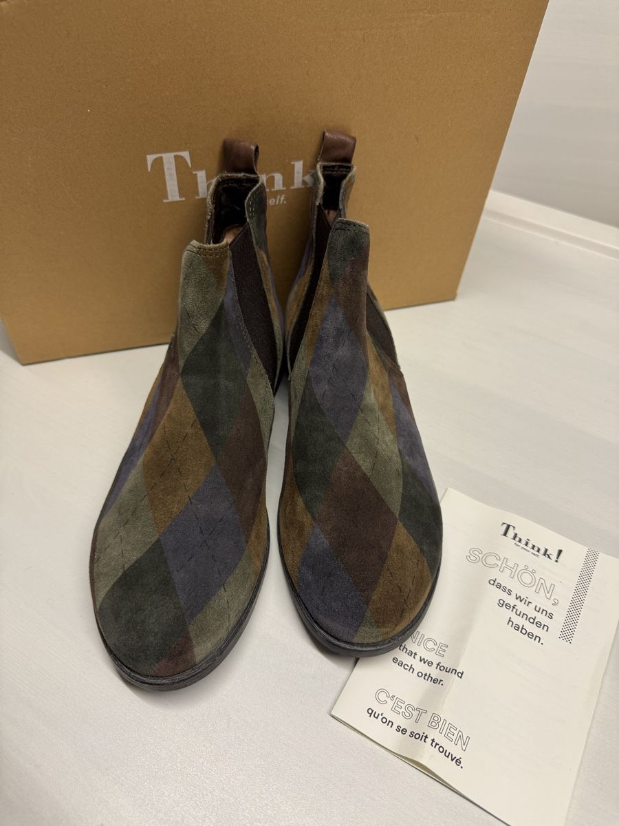 Think Damenschuhe: Think! Bottines multicolore T 38.5 - Chic! – Neu und originalverpackt aus Brügg BE von Goob 1