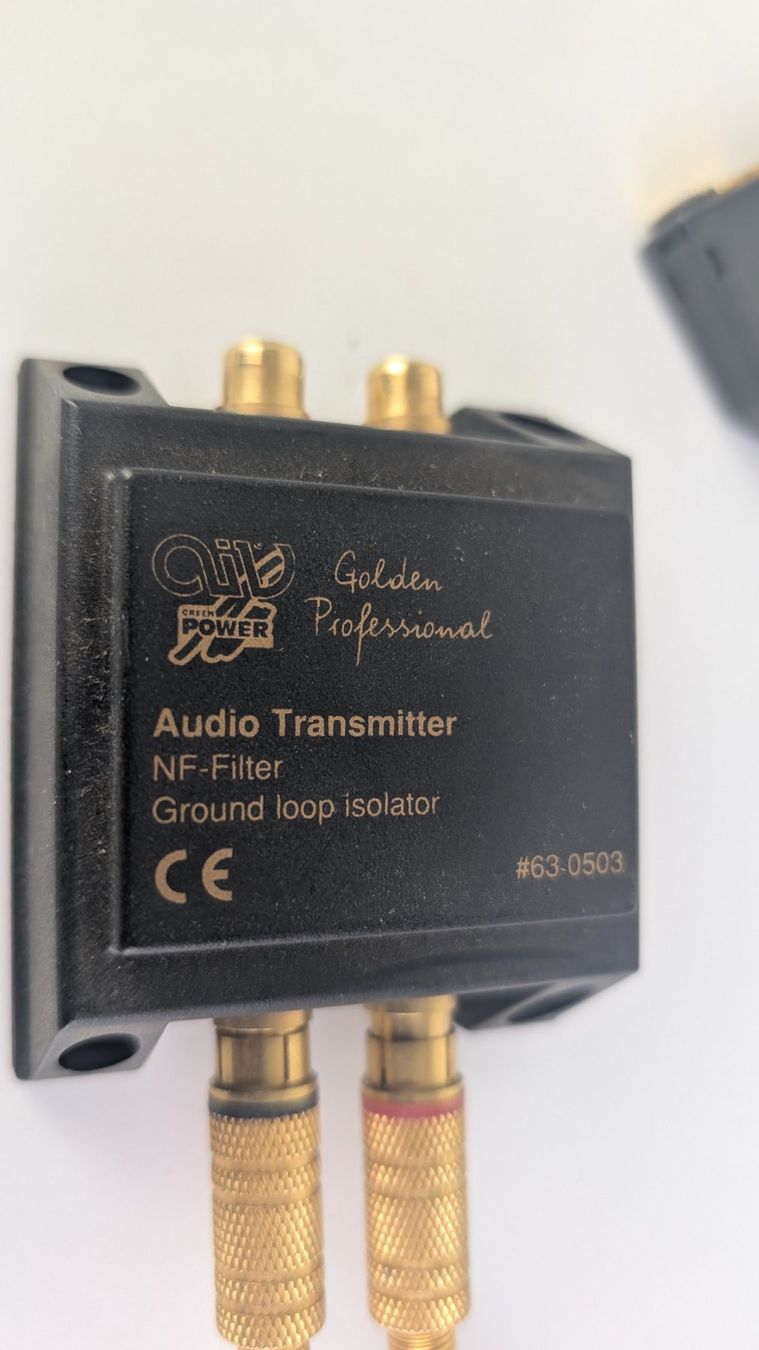 Unità & Adattatore: Golden Power Audio Transmitter NF-Filter - Isolatoren – Usato da Zürich venduto da axolottchen 1