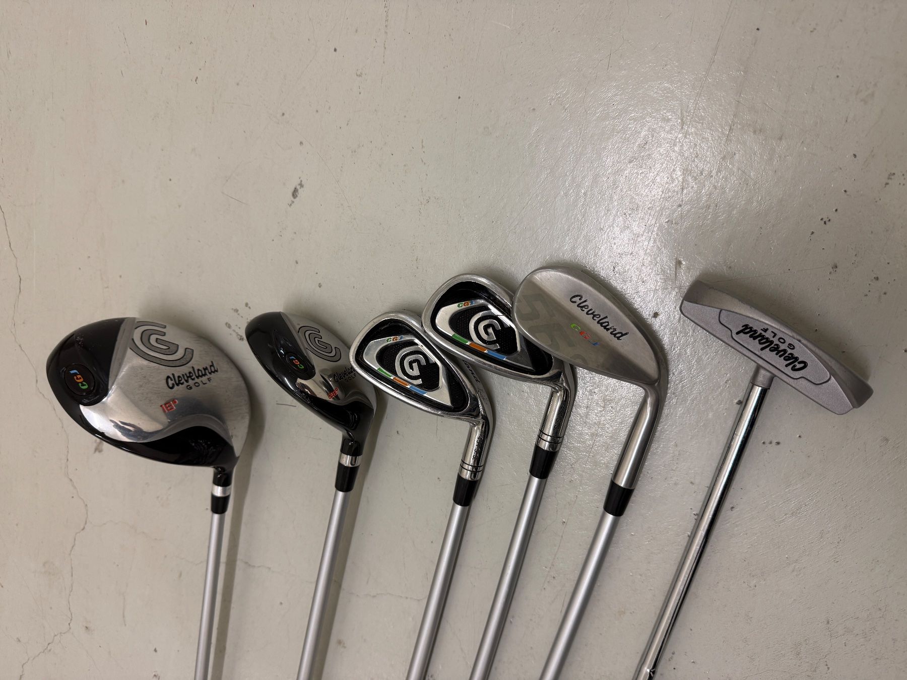 Mazze & Set: Golf Set - Cleveland Golf Junior Medium - Jahren 7-9 – Usato da Baden venduto da polveres 4