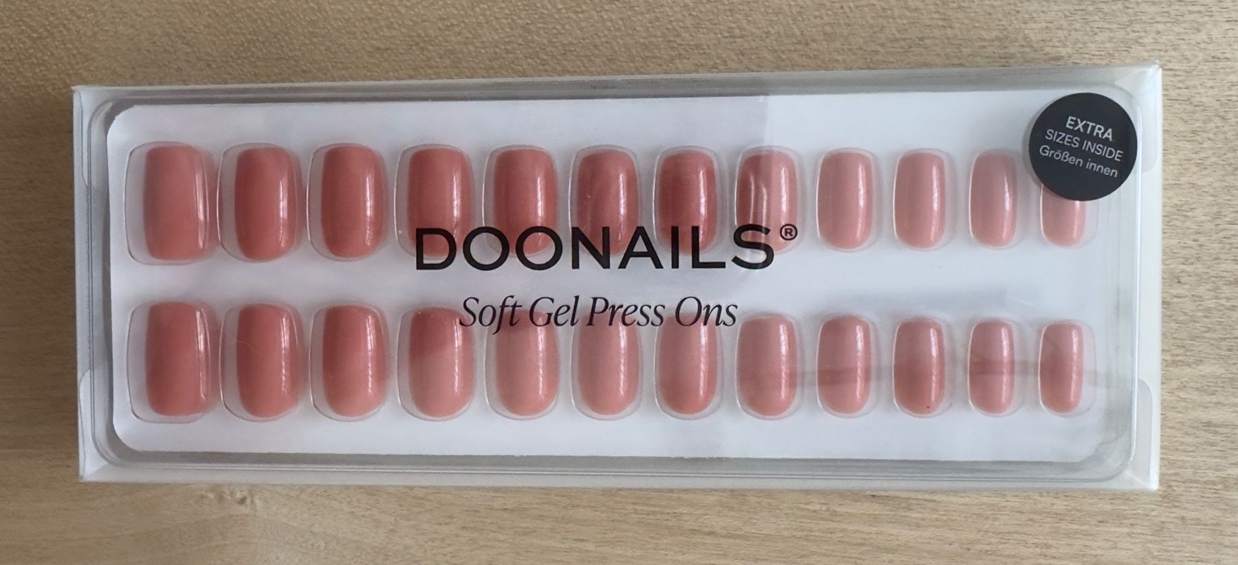 Künstliche Fingernägel: Doonails Soft Gel Press Ons – Short Square - Peach please – Neu und originalverpackt aus Zufikon von Mela_85