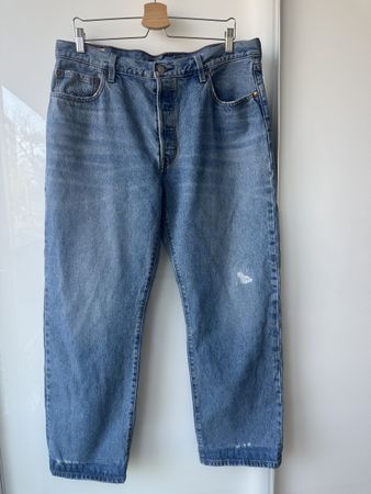Premium Levi's 501 90s Jeans, W34 L30, 100% cotton