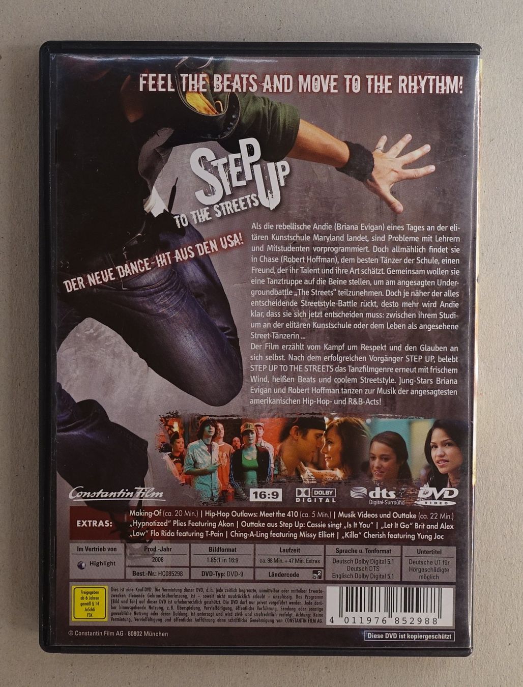Tous les DVDs: Step Up to the Streets – D'occasion à Sessa par fraenklishop 1