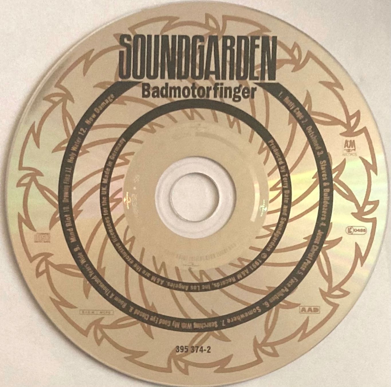 Dischi in vinile: SOUNDGARDEN - BADMOTORFINGER – Usato da Poliez-Pittet venduto da Newtown-Records 4
