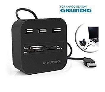 Hub & Switch: USB Hub Kartenleser Card-Reader Grundig – Nuovo e nell'imballaggio originale da Oberglatt ZH venduto da Mrf808 1