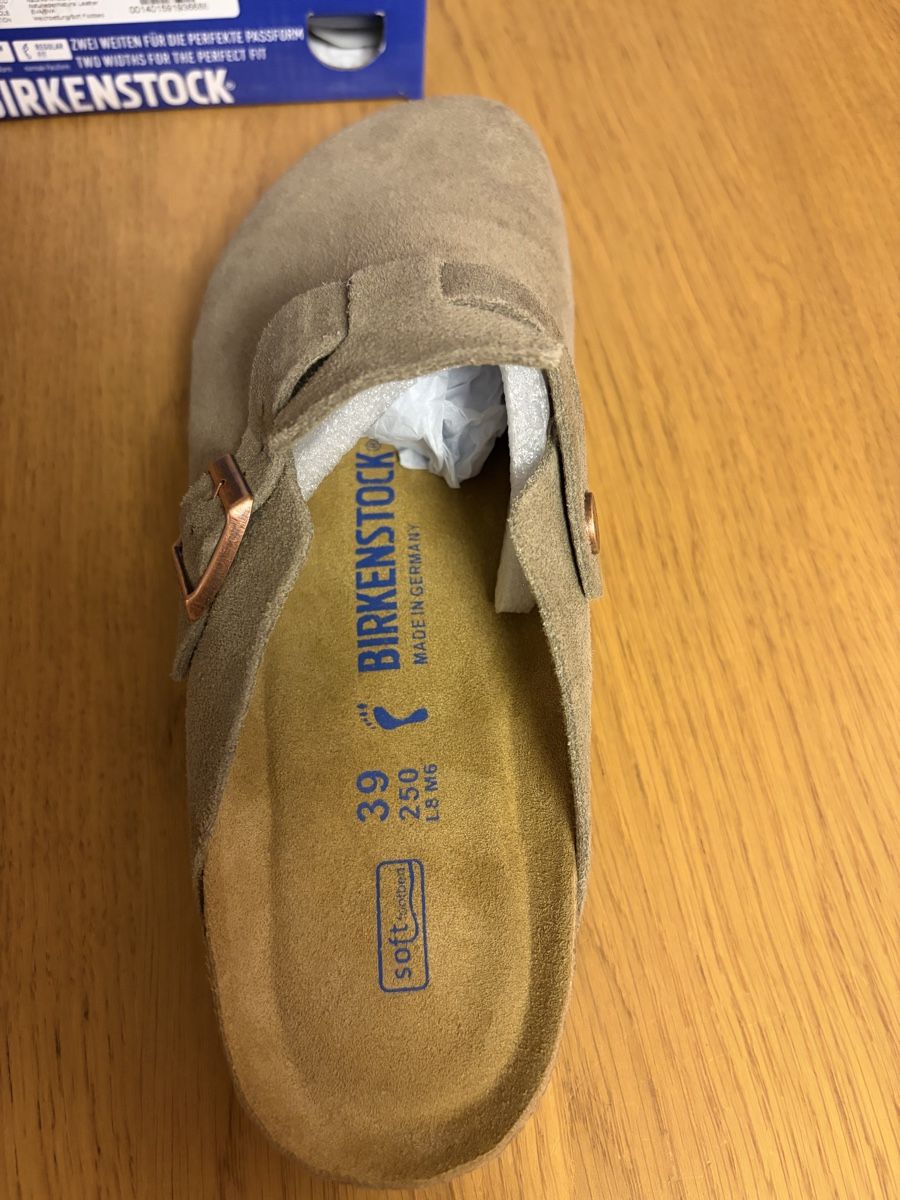 Birkenstock Herrenschuhe: Birkenstock Boston taille 39 – Neu und originalverpackt aus Perly von Sam.crr 2
