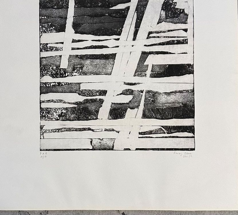 Grafica & Litografie: Emmy Baur Radierung signiert nummeriert – Usato da Gersau venduto da grafik-kunst 6