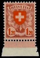 1924, 164**Pf mit Abart "F statt E in HELVETIA" (14879)