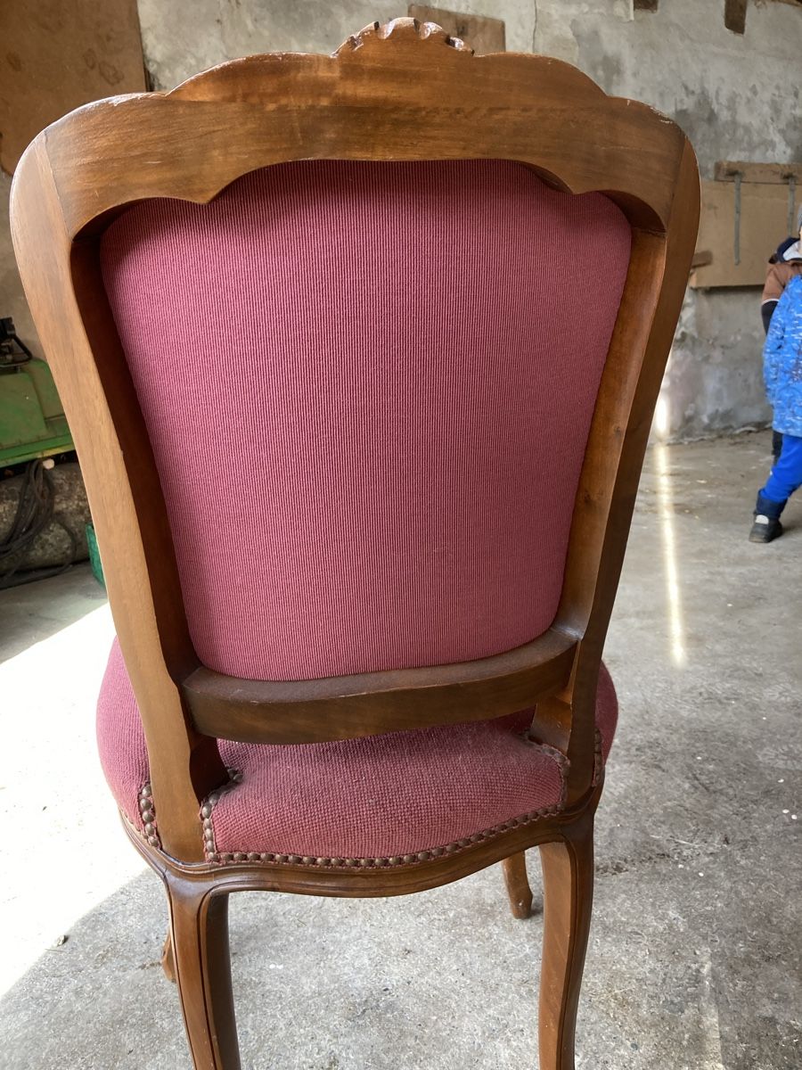 Sedie: Antiker Stuhl mit Blumenmuster – Usato da Mönchaltorf venduto da Tschibi 4