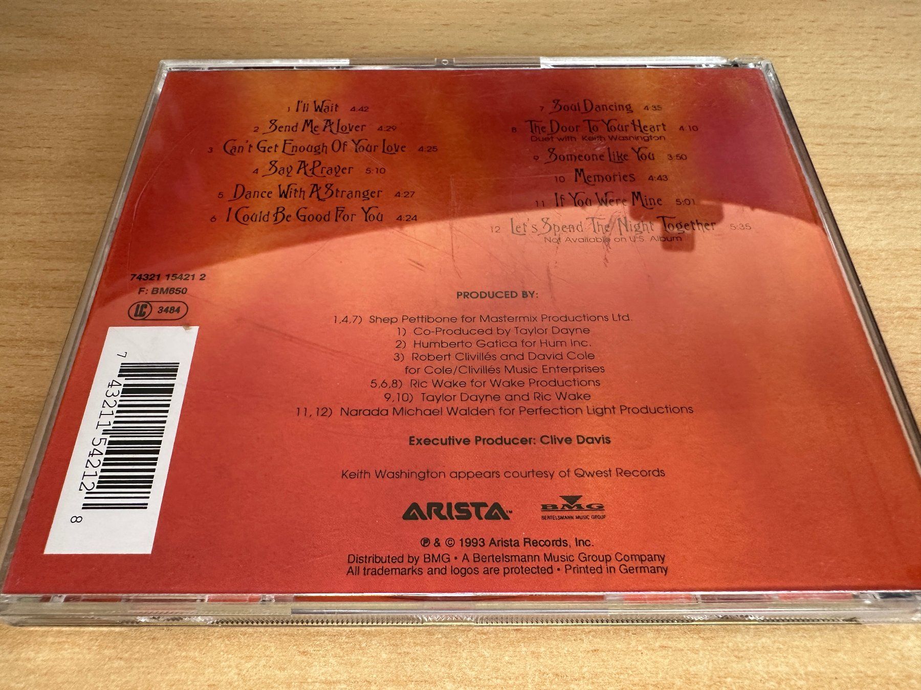 CD: Taylor Dayne – Soul Dancing – Usato da Rikon im Tösstal venduto da Alpenmutz 1