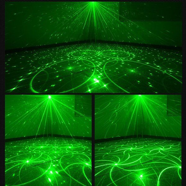 Laser Bühnenlicht RGB LED Projektor Disco Lampe mit 120 Must