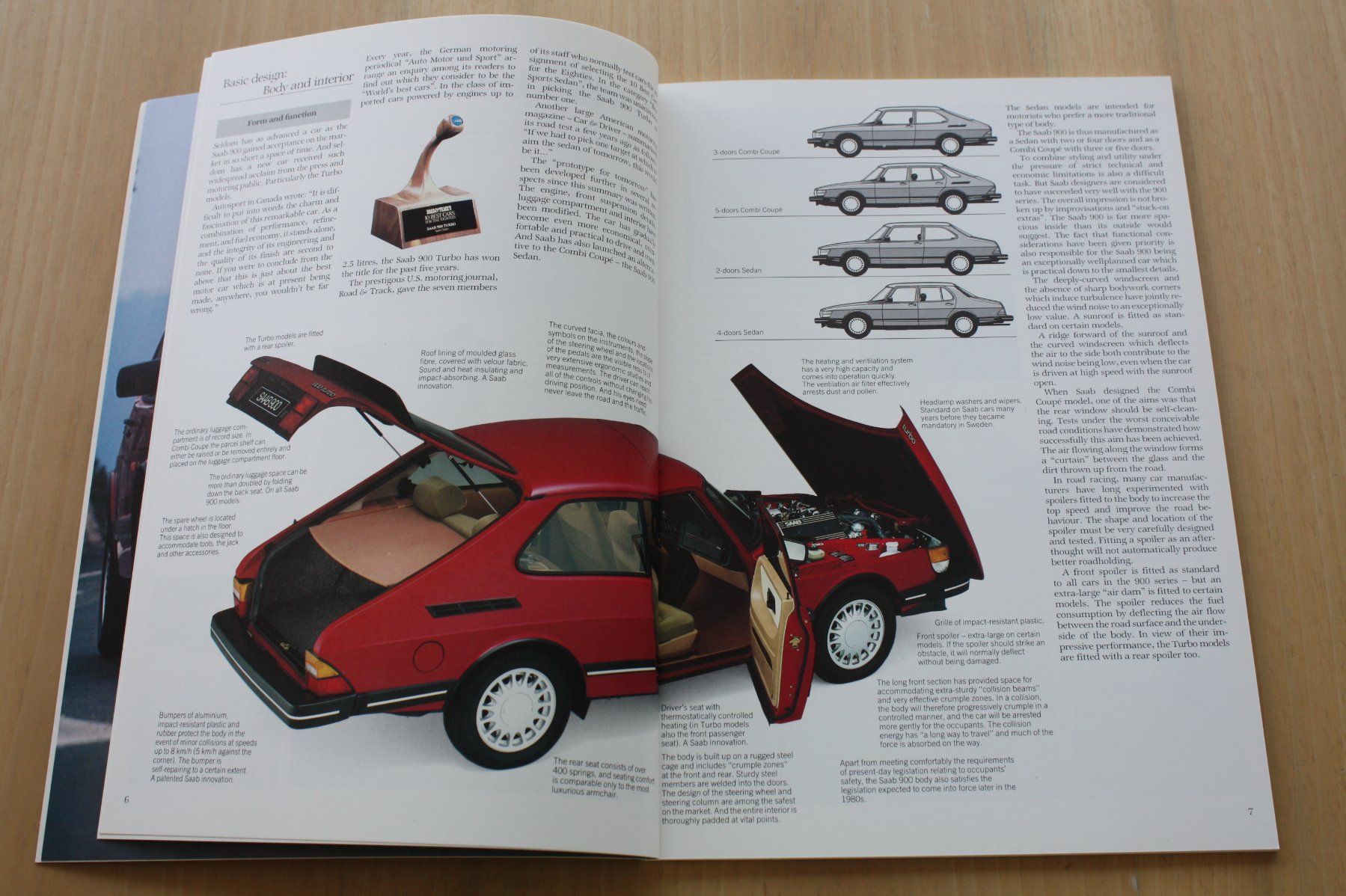 Saab Documenti: Saab 900 Prospekt 1986 – Usato da Wikon venduto da erwin400 3