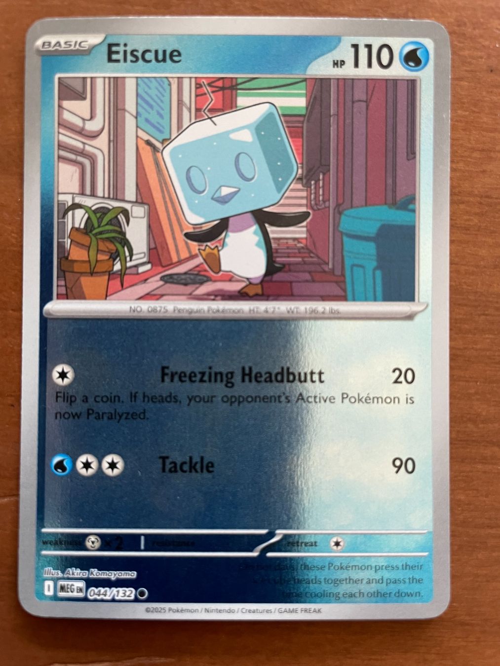 Pokémon Carte collezionabili: Pokemon Eiscue Reverse (Versand gratis) – Nuovo (secondo la descrizione) da Chur venduto da Angerson