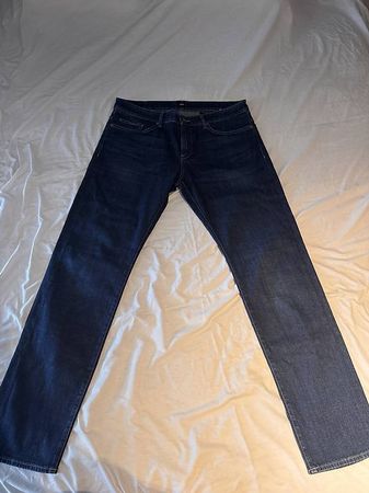 Blaue Jeans Boss