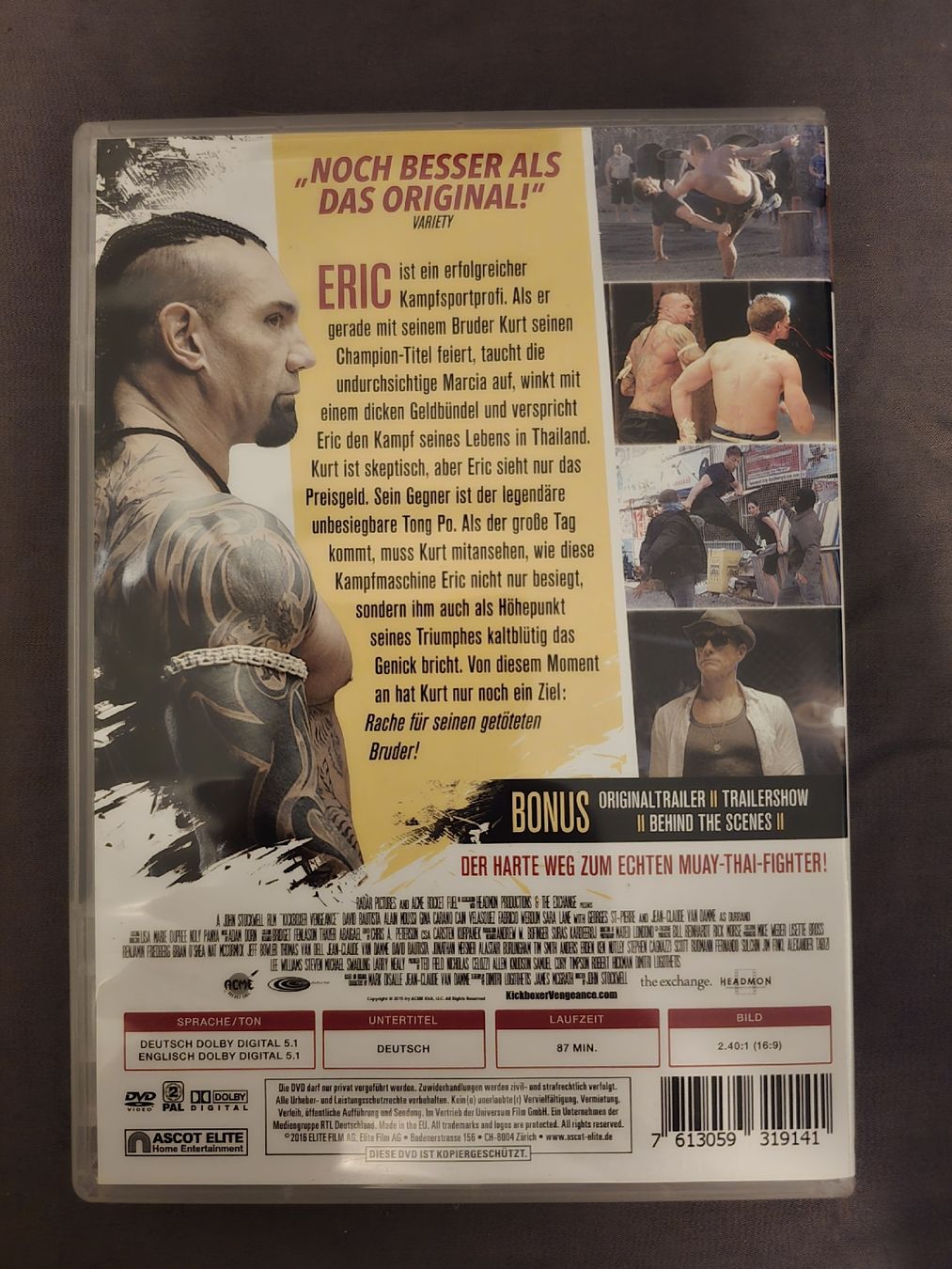 Tutti i DVDs: DVD - Kickboxer – Usato da Zug venduto da nic_wlj8 1