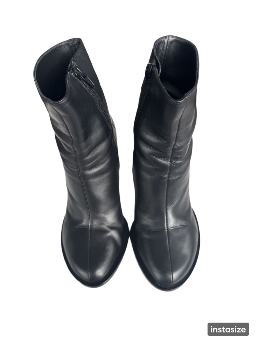 Scarpe da donna: Ann Demeulemeester black leather ankle boots. – Nuovo (secondo la descrizione) da Luzern venduto da liz_6fgj 9