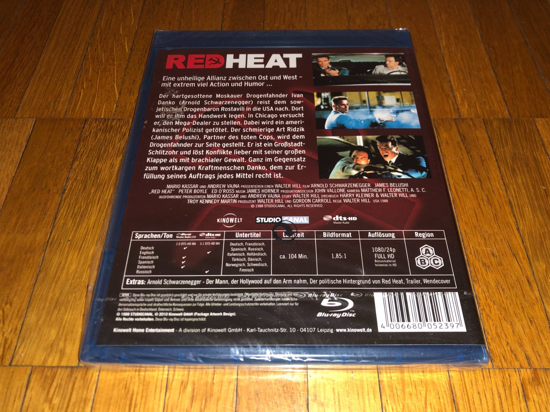 Alle DVDs: Red Heat - BLU-RAY - UNCUT – Neu und originalverpackt aus Basel von havsok 1