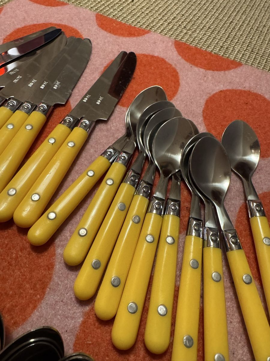 Ikea Couverts: Vintage Ikea Besteck gelb – Neuf (Voir description) à Buochs par nik_r7gm 1