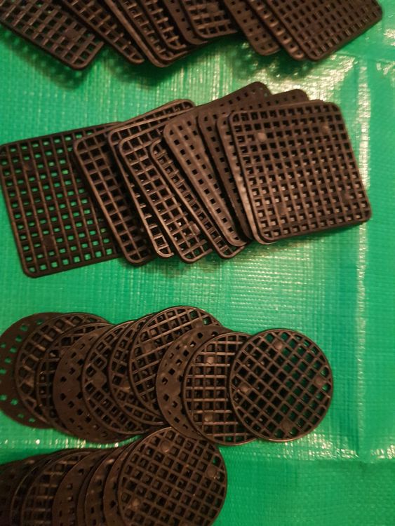 50 Stück Drainage-Netze Für Blumentöpfe, 4,5 Cm Ø – Beugt Wurzelfäule Vor, Atmungsaktiv & Stabil