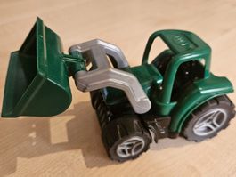 LENA Spielzeug Traktor mit Schaufel