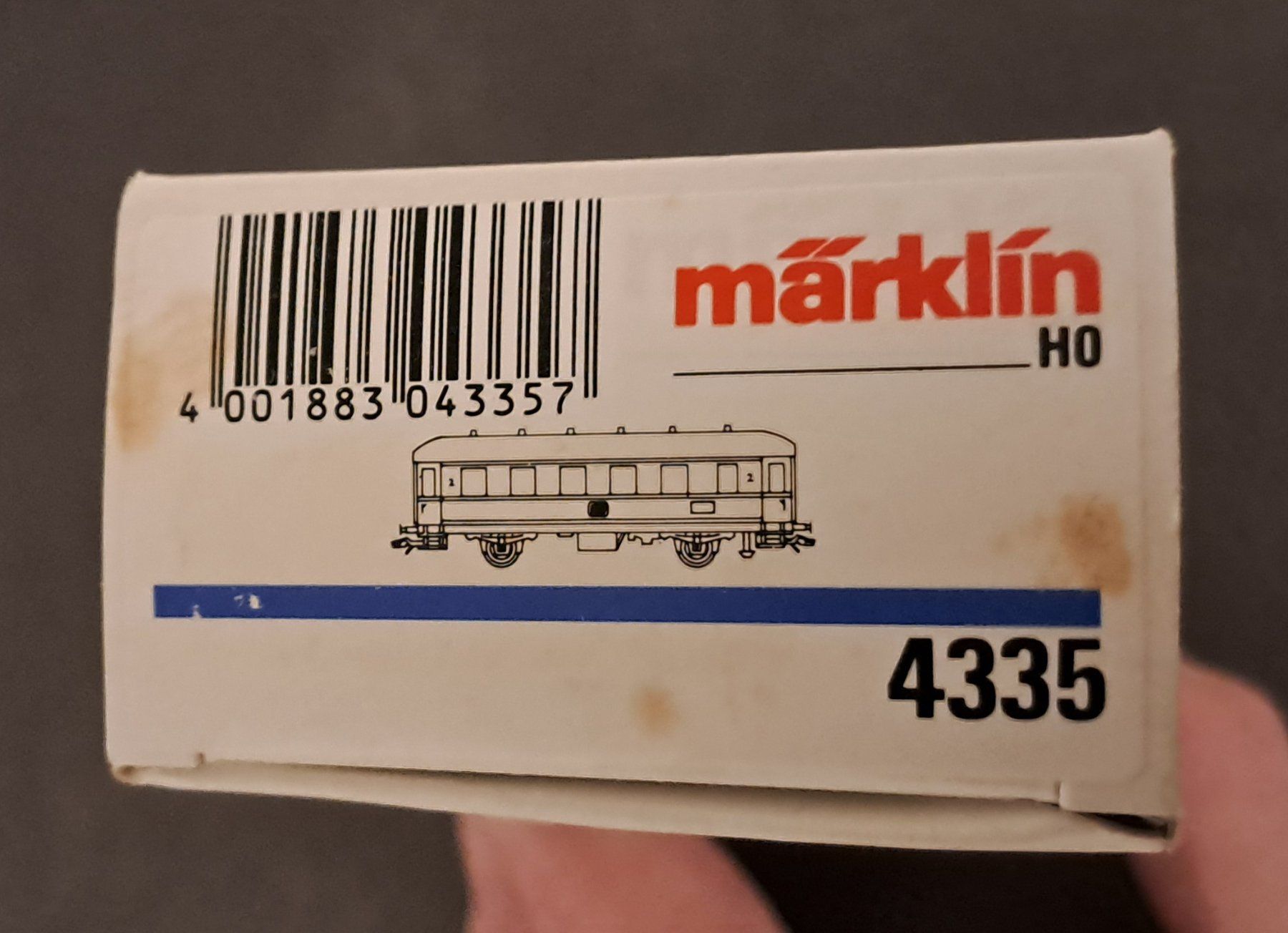 Märklin Trains électriques: Märklin 4335 Einheitsnebenbahnwagen – D'occasion à Brittnau par Scervo 5