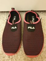 Chaussures aquatiques/d'eau, 38, Fila, rose noir, très bon é