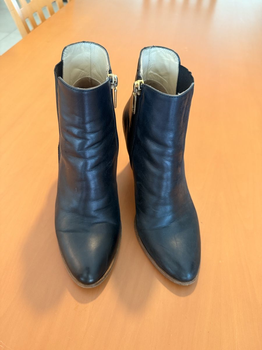 Navyboot Scarpe da donna: Navyboot Stiefeletten Leder Schwarz Grösse 38 Herbst/Winter – Usato da Wädenswil venduto da stg_9zfm 4