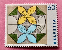 Nr.848 Emma Kunz GESTEMPELT Sonderpostmarken III 1993   Bei 