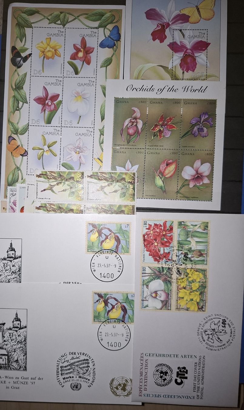 Tous les timbres: Lot Blumenmotive / Sonderblocks – D'occasion à Balgach par SIMEON27 1