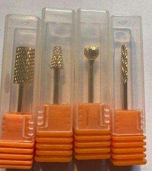 Bottoni: 4Schleifköpfe gold – Nuovo e nell'imballaggio originale da Matt venduto da nail-door