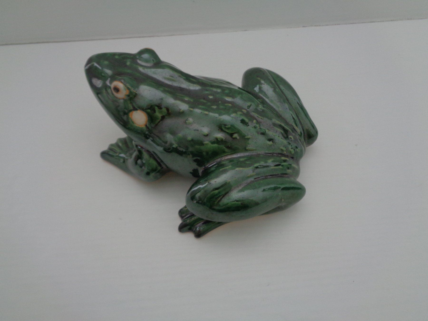 Statuette: Grosser Frosch aus Keramik – Usato da Chur venduto da omonia 3