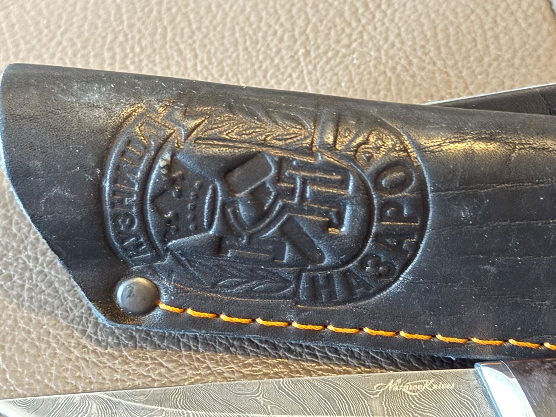 Zubehör: Jagdmesser / Outdoormesser, Damaststahl – Gebraucht aus Genève von Greg_8ff 6