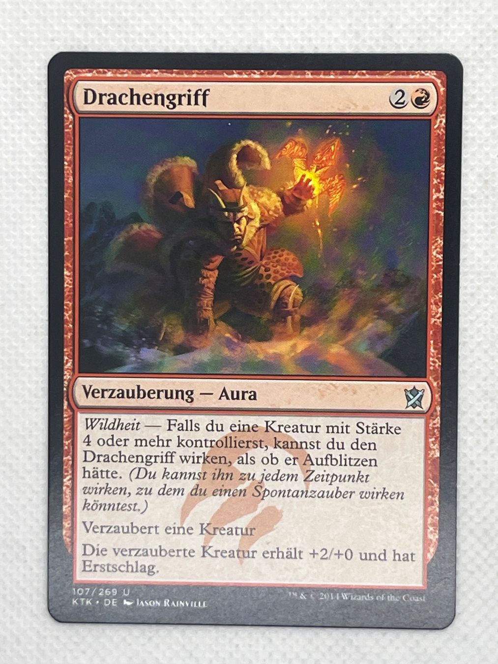 Magic The Gathering Carte collezionabili: MTG Drachengriff KTK 107 Deutsch Uncommon – Usato da Hinterkappelen venduto da Kim1992