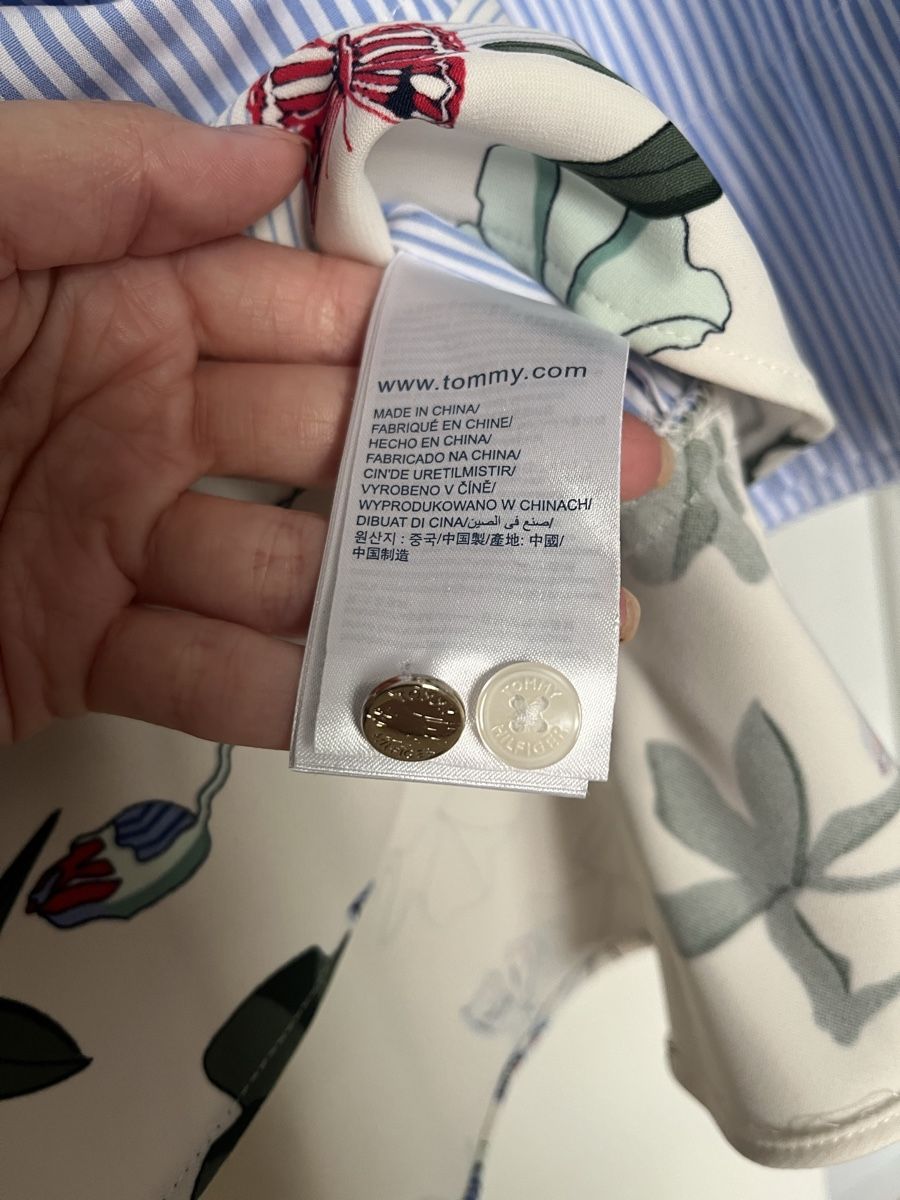 Tommy Hilfiger Blusen: TOMMY HILFIGER Bluse blau UK 6 / EU 34 – Neu und originalverpackt aus Zürich von nina__viva 2