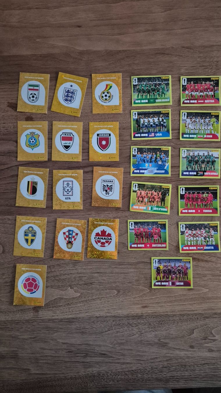 Panini Sammelbilder & Trading cards: Panini Wappen und Gruppenbilder – Gebraucht aus Rotkreuz von rs248