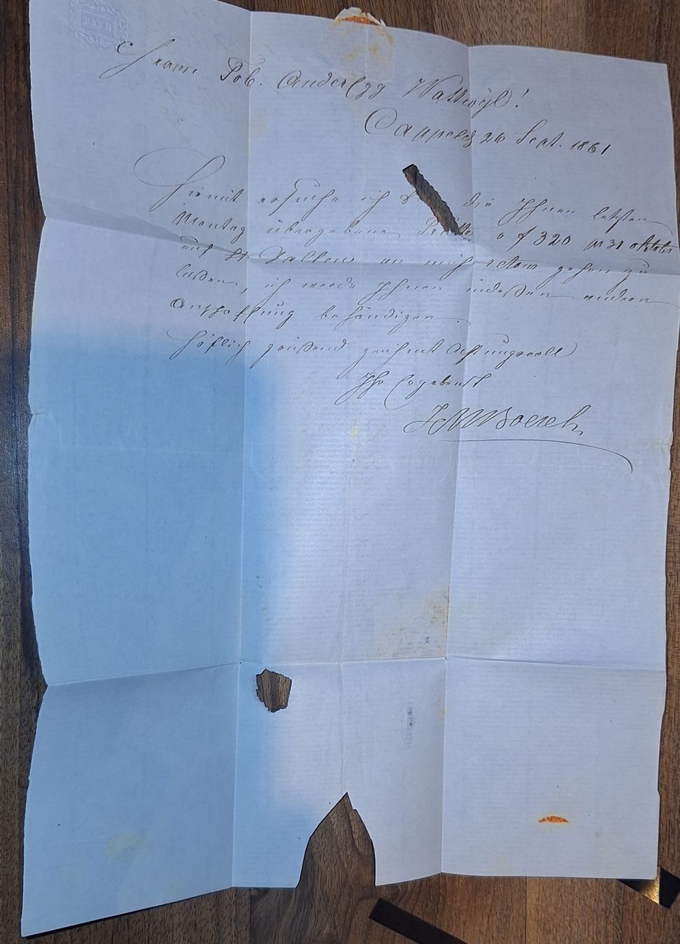 Alle Briefmarken: Strubel 22G Cappel SG Kat. 80.- mit Befund – Gebraucht aus Balgach von SIMEON27 3