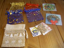 Weihnachten, Geschenke, Basteln, ein buntes Sammelsurium