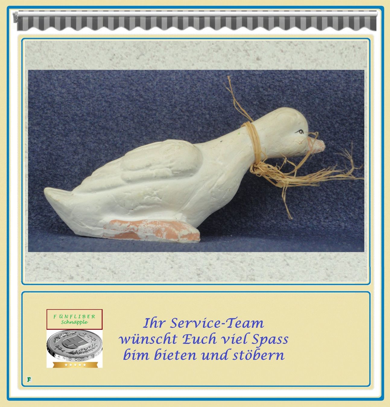 Statuette: Deko-Ente • Ton – Usato da Münchwilen TG venduto da FDOF_SHOP 3